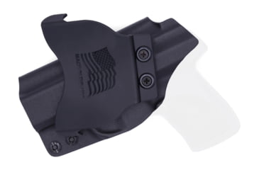 Image of USED Rounded OWB KYDEX Paddle Holster, Ruger LC9/LC9s/LC380/EC9s, Right Hand, Black, RGR-LC9LC380-BK-RH-OWBPDL, EDEMO1, Condition Fair, Other