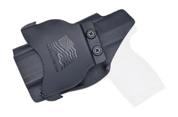Image of Rounded OWB KYDEX Paddle Holster, Taurus G2S, Right Hand, Black, TRS-G2S-BK-RH-OWBPDL