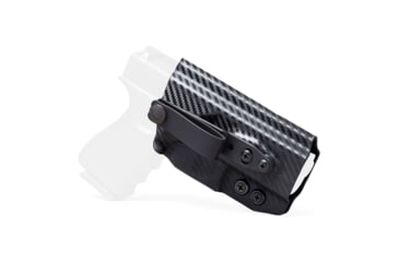 Image of Rounded Pull-The-Dot Soft Belt Loop and Strut for Tuckable Holsters, Black, One Size, CEX-TUCKSFTBLTLOOP-KIT