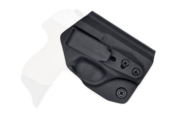 Image of Rounded Tuckable IWB KYDEX Holster, Beretta Pico, Ambidextrous, Black, BTA-PICO-BK-TUCK