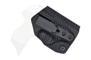 Image of Rounded Tuckable IWB KYDEX Holster, Beretta Pico, Ambidextrous, Carbon Fiber Black, BTA-PICO-CF-TUCK