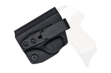 Image of Rounded Tuckable IWB KYDEX Holster, Beretta Pico, Left Hand, Black, BTA-PICO-BK-LH-TUCK