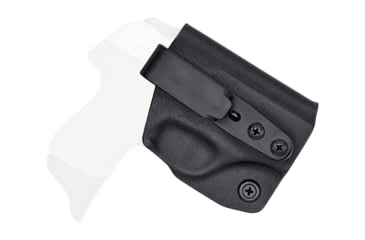 Image of Rounded Tuckable IWB KYDEX Holster, Beretta Pico, Right Hand, Black, BTA-PICO-BK-RH-TUCK