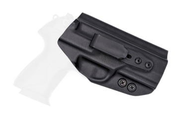 Image of Rounded Tuckable IWB KYDEX Holster, Beretta PX4 Storm Full Size, Ambidextrous, Black, BTA-PX4FS-BK-TUCK