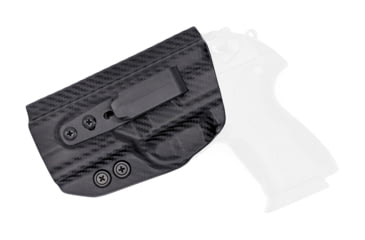 Image of Rounded Tuckable IWB KYDEX Holster, Beretta PX4 Storm Sub-Compact, Left Hand, Carbon Fiber Black, BTA-PX4SUB-CF-LH-TUCK