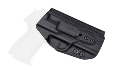 Image of Rounded Tuckable IWB KYDEX Holster, Beretta PX4 Storm Sub-Compact, Ambidextrous, Black, BTA-PX4SUB-BK-TUCK