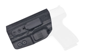 Image of Rounded Tuckable IWB KYDEX Holster, Canik TP9SA, Left Hand, Carbon Fiber Black, CNK-TP9SA-CF-LH-TUCK
