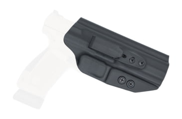 Image of Rounded Tuckable IWB KYDEX Holster, Canik TP9SFX, Ambidextrous, Black, CNK-TP9SFX-BK-TUCK