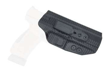 Image of Rounded Tuckable IWB KYDEX Holster, Canik TP9SFX, Ambidextrous, Carbon Fiber, CNK-TP9SFX-CF-TUCK