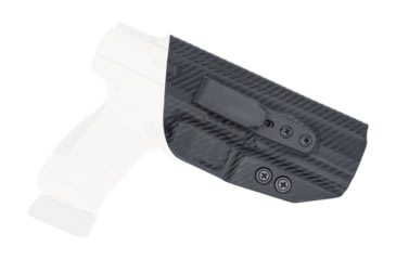 Image of Rounded Tuckable IWB KYDEX Holster, Canik TP9SFX, Right Hand, Carbon Fiber, CNK-TP9SFX-CF-RH-TUCK