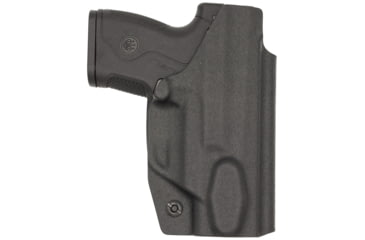 Image of Rounded Tuckable IWB KYDEX Holster for Beretta Nano, Left, Black, CEB000541