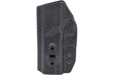 Image of Rounded Tuckable IWB KYDEX Holster for Glock 36, Ambidextrous, Carbon Fiber Black, CEB000637
