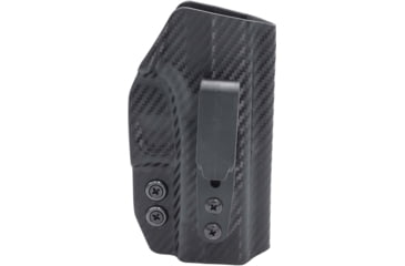 Image of Rounded Tuckable IWB KYDEX Holster for Glock 36, Ambidextrous, Carbon Fiber Black, CEB000637