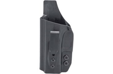 Image of Rounded Tuckable IWB KYDEX Holster for Glock 36, Left, Black, CEB000632
