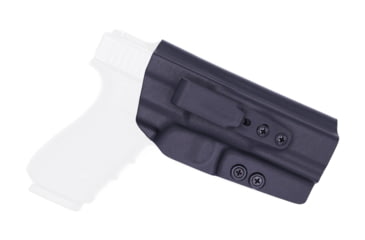 Image of Rounded Tuckable IWB KYDEX Holster, Glock 20/21, Right Hand, Black, GLK-2021-BK-RH-TUCK