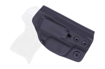 Image of Rounded Tuckable IWB KYDEX Holster, Ruger LCP 2, Ambidextrous, Black, RGR-LCP2-BK-TUCK