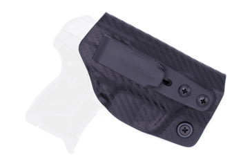 Image of Rounded Tuckable IWB KYDEX Holster, Ruger LCP 2, Ambidextrous, Carbon Fiber Black, RGR-LCP2-CF-TUCK