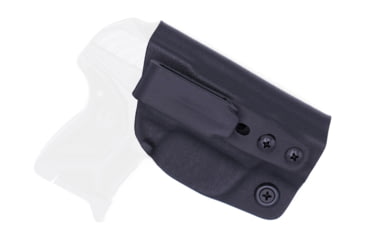 Image of Rounded Tuckable IWB KYDEX Holster, Ruger LCP 2, Right Hand, Black, RGR-LCP2-BK-RH-TUCK