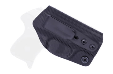 Image of Rounded Tuckable IWB KYDEX Holster, Ruger LCP, Ambidextrous, Carbon Fiber, RGR-LCP-CF-TUCK