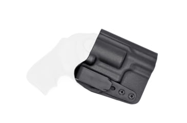 Image of Rounded Tuckable IWB KYDEX Holster, Ruger LCR/LCRx, Ambidextrous, Black, RGR-LCR-BK-TUCK