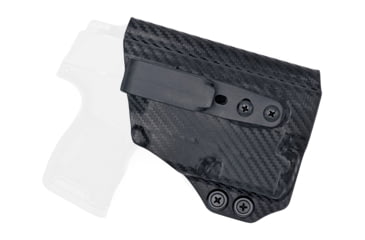 Image of Rounded Tuckable IWB KYDEX Holster, Sig Sauer P365 w/TLR-6, Right Hand, Carbon Fiber, SSR-P365TLR6-CF-RH-TUCK