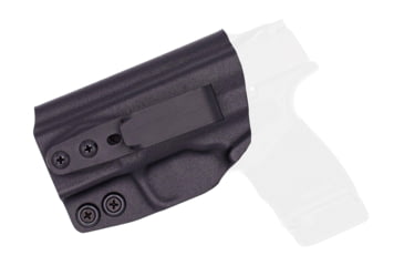 Image of Rounded IWB KYDEX Holster, Springfield Armory SA-35, Right Hand, Black, SFA-SA35-BK-RH-VAR
