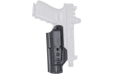 Image of Rounded Weapon Mounted Light Holster for Streamlight TLR-1, Ambidextrous, Carbon Fiber, ARC-TLR1-CF-XFER