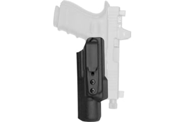 Image of Rounded Weapon Mounted Light Holster for Surefire X300UA/B, Ambidextrous, Black, ARC-X300UAB-BK-XFER