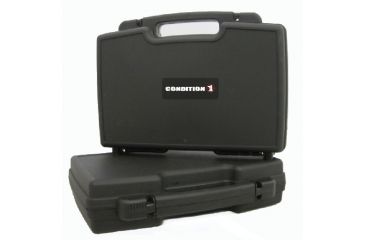 Image of Condition 1 14in. Large Pistol Case w/ Slide Latch, Black H087BKF8055LNO