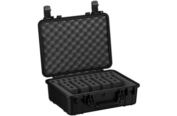 Image of Condition1 20" 6 Pistol Case #227, Black, Pre-cut Foam, H227BKF13249AC1
