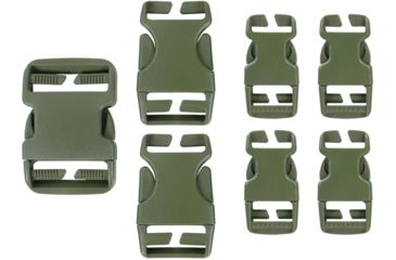 Image of Condor Outdoor Buckle Repair Kit, 7-pack, Olive Drab, 221067-001