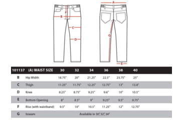 Image of Condor Outdoor Cipher Jeans, 34x34, Indigo, 101137-032-34-34