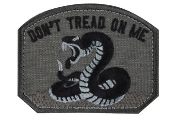Image of Condor Outdoor Dont Tread On Me Patch, 6 Pcs/Pack, Black, 181002-002