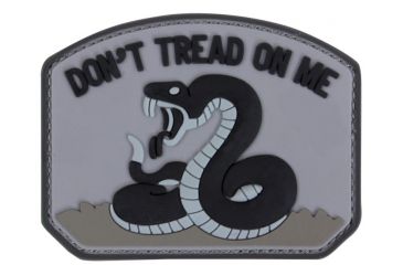 Image of Condor Outdoor Dont Tread On Me PVC, 6 Pcs/Pack, Black, 181005-002