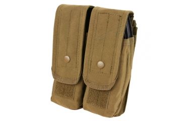Image of Condor Outdoor Double AR/AK Mag Pouch, Coyote Brown, MA6-498