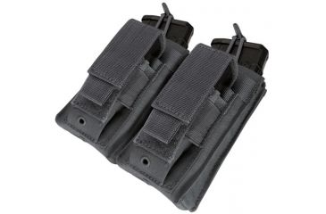 Image of Condor Outdoor Double Kangaroo Mag Pouch, Black MA51-002