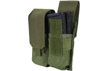 Image of Condor Outdoor Double M4 Mag Pouch, Olive Drab, MA4-001