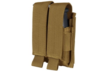 Image of Condor Outdoor Double Pistol Mag Pouch, Coyote Brown, 12-MA23-498