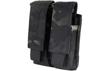 Image of Condor Outdoor Double Pistol Mag Pouch, Multicam Black, MA23-021