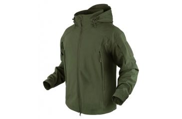Image of Condor Outdoor ELEMENT SOFTSHELL JACKET, Olive Drab, 3 Extra Large 101098-001-XXXL