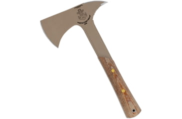 Image of Condor Fortis Fidelis Axe, 7 desert tan powder coated 1075HC steel axe head , Natural linen micarta handle, CTK1816-6.7HC