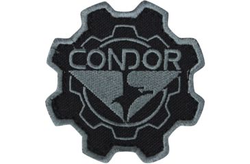 Image of Condor Outdoor Gear Patch, 6 Pcs/Pack, Black, 243-002