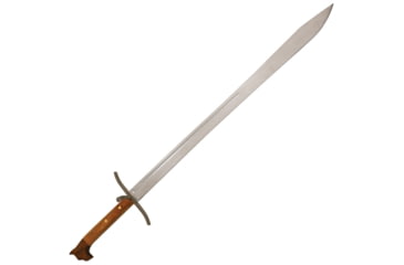 Image of Condor Tool and Knife Grosse Messer Sword, 42in Overall, 32in Satin 1075Hc Steel Blade, American Hickory And Walnut Handle, CTK1019-32HC