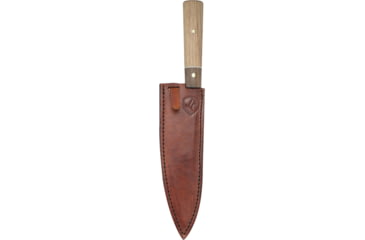 Image of Condor Tool and Knife Kondoru Gyuto Knife Kitchen Knives, 12.63in Overall, 7.5in Blasted Satin 1095Hc Steel Blade, Hickory And Walnut, CTK5002-7.8