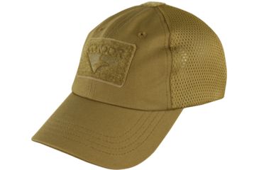 Image of Condor Outdoor Mesh Tactical Cap, Coyote Brown, TCM-498