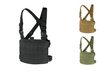 Image of Condor Modular Chest Panel, Black, Coyote Brown, Olive Drab