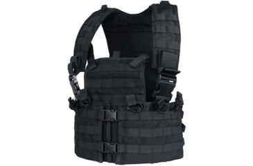 Image of Condor Outdoor Modular Chest Set, Black, M-XL, Adjustable CS-002