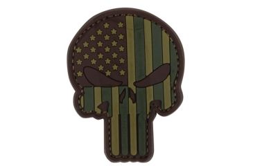Image of Condor Outdoor Punisher Pvc Patch 6 Pcs/ Pack, Multicam, 181003-008