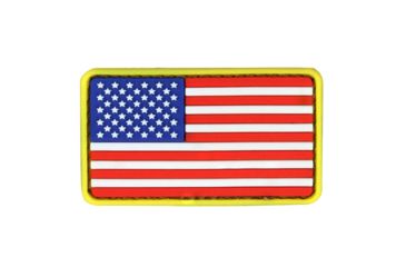 Image of Condor Outdoor PVC Mini US Flag Patch, 6 pcs/pack, Rwb, 181014-004