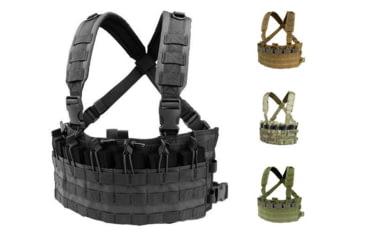 Image of Condor Rapid Assault Chest Rig , Black, Coyote Brown, MultiCam, Olive Drab